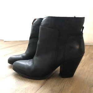 Nine West Leather Heeled Boots